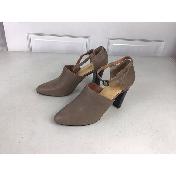 Corso Como Leather Heels Sandals Womens 9 - Picture 2 of 8